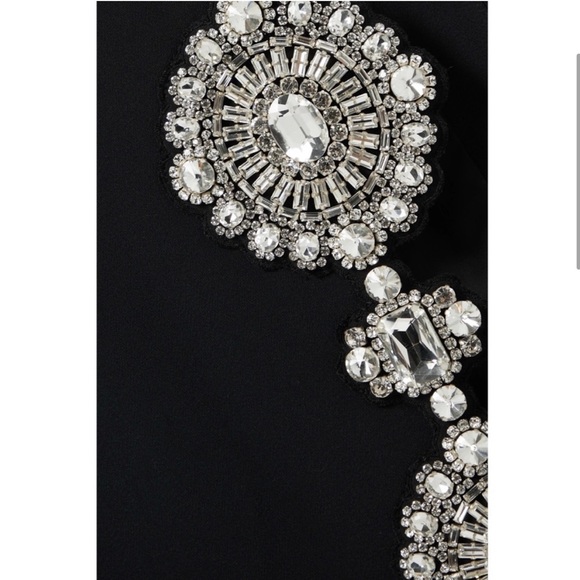 DAVID KOMA Crystal-embellished tulle and stretch-cady gown XS - Picture 3 of 4